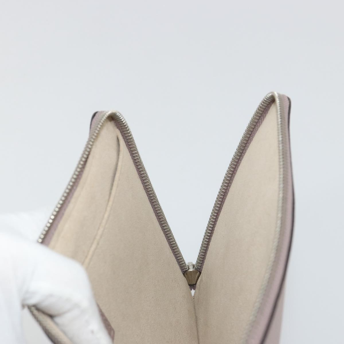 LOUIS VUITTON Pochette Jules PM Clutch Bag Leather Taupe R99760 LV Auth 191954V