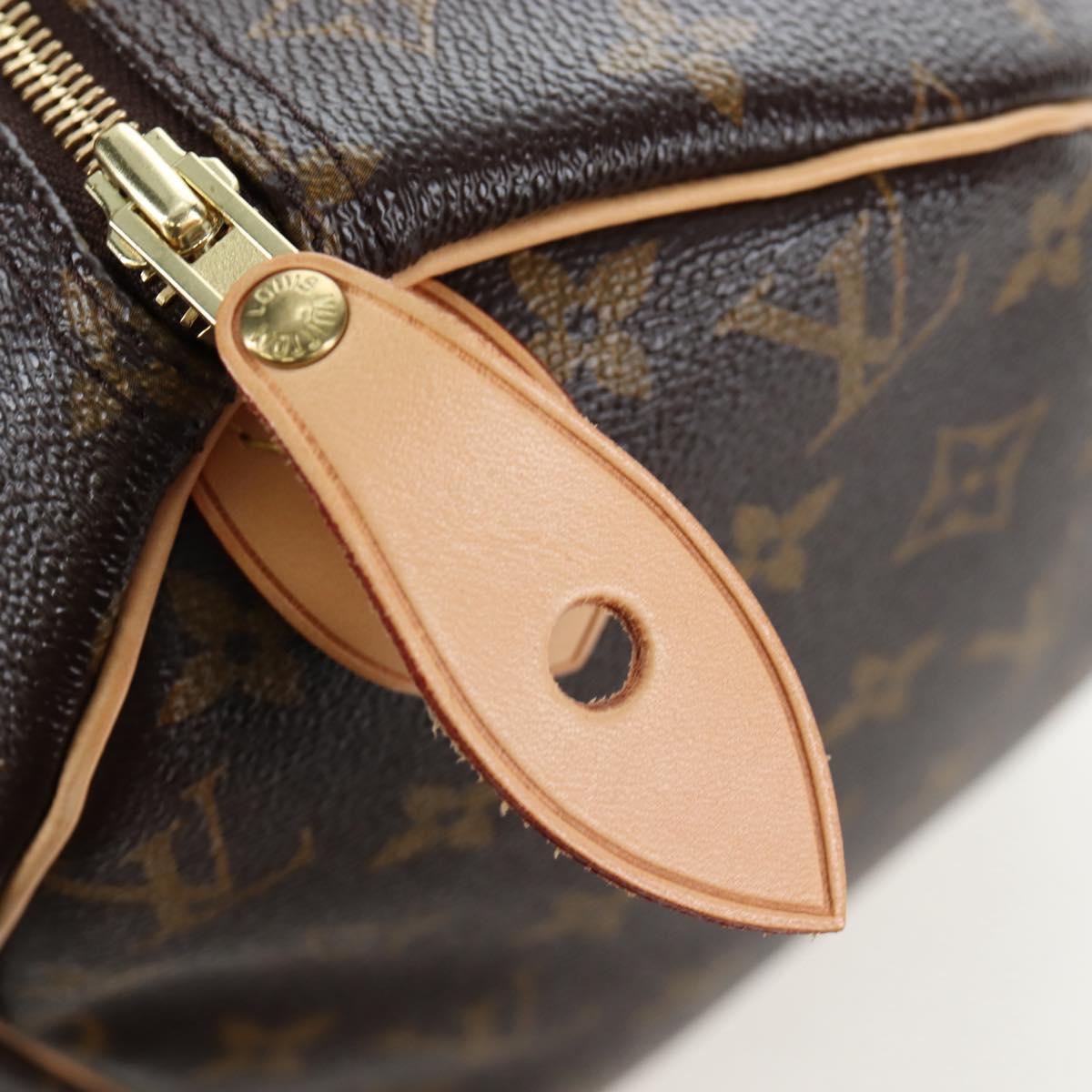 LOUIS VUITTON Monogram Speedy 30 Hand Bag M41526 LV Auth 191955SM