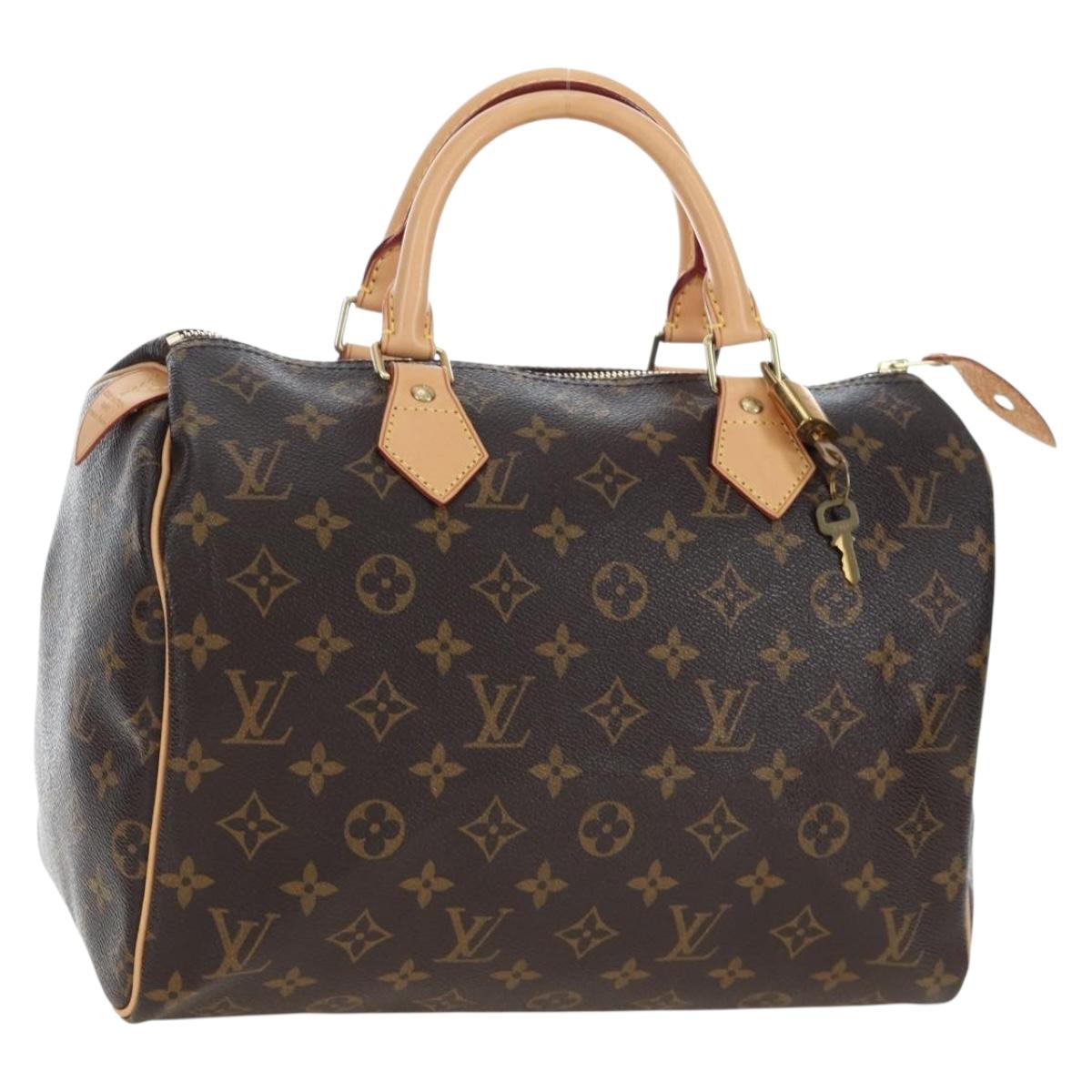 LOUIS VUITTON Monogram Speedy 30 Hand Bag M41526 LV Auth 191955SM