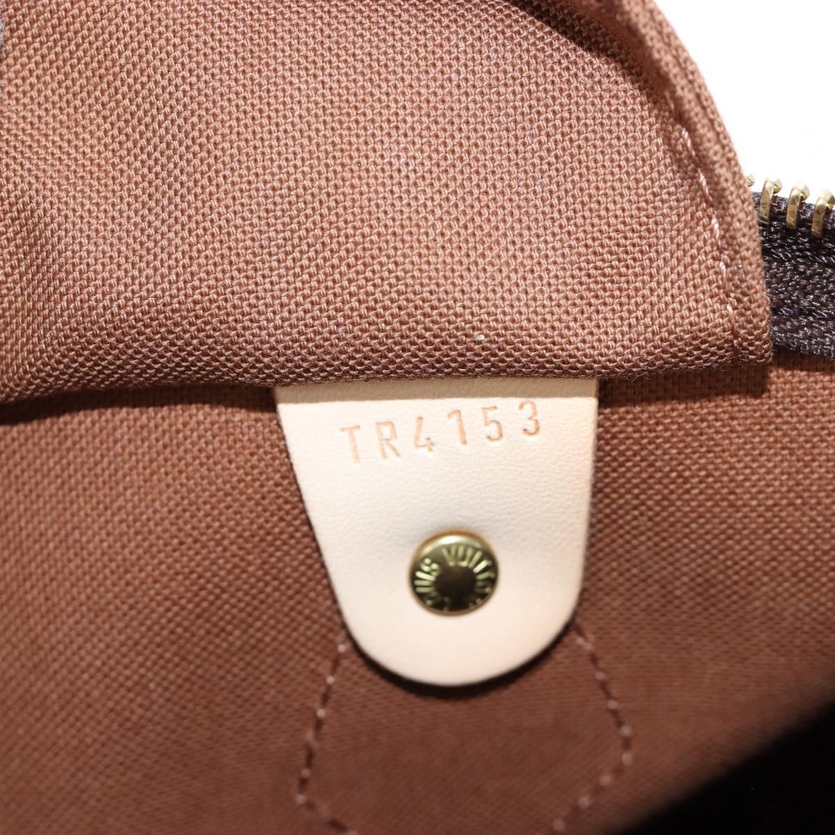 LOUIS VUITTON Monogram Speedy 30 Hand Bag M41526 LV Auth 191955SM
