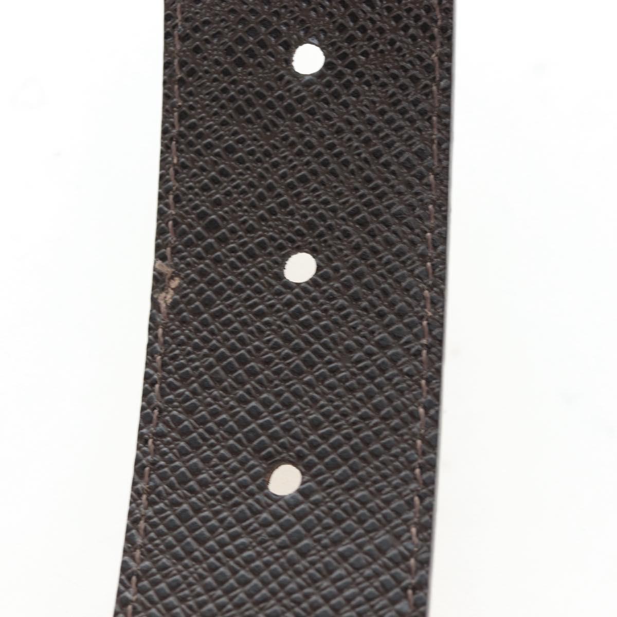 LOUIS VUITTON Damier Ebene Ceinture Anne Van Tours Belt M9677 LV Auth 191957V