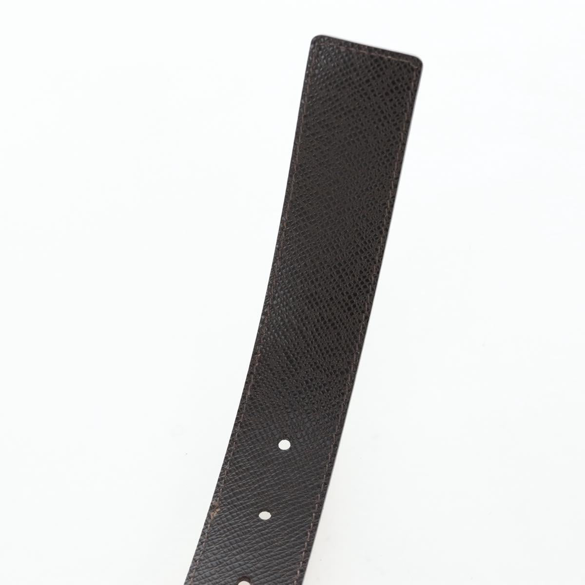 LOUIS VUITTON Damier Ebene Ceinture Anne Van Tours Belt M9677 LV Auth 191957V