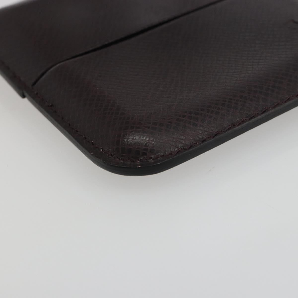 LOUIS VUITTON Taiga Cigarillo Cigarette Case Acajou M30736 LV Auth 191962