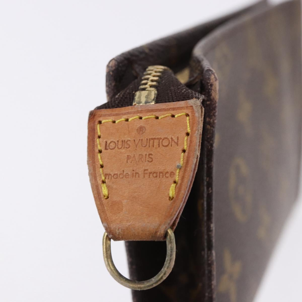 LOUIS VUITTON Monogram Bucket PM Accessory Pouch LV Auth 191968