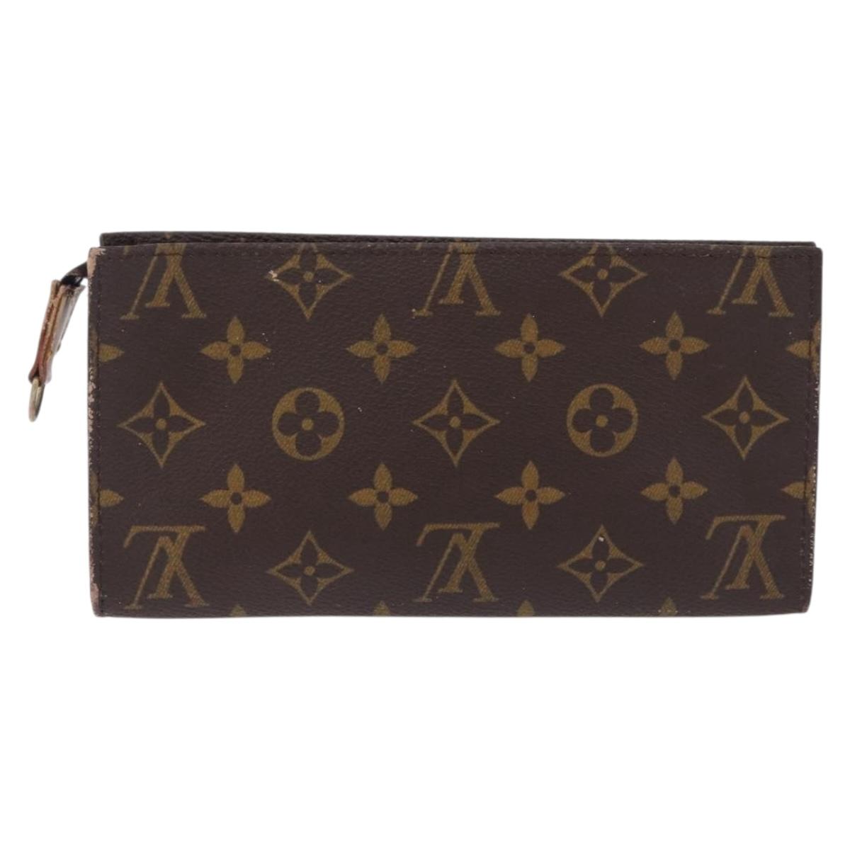 LOUIS VUITTON Monogram Bucket PM Accessory Pouch LV Auth 191968