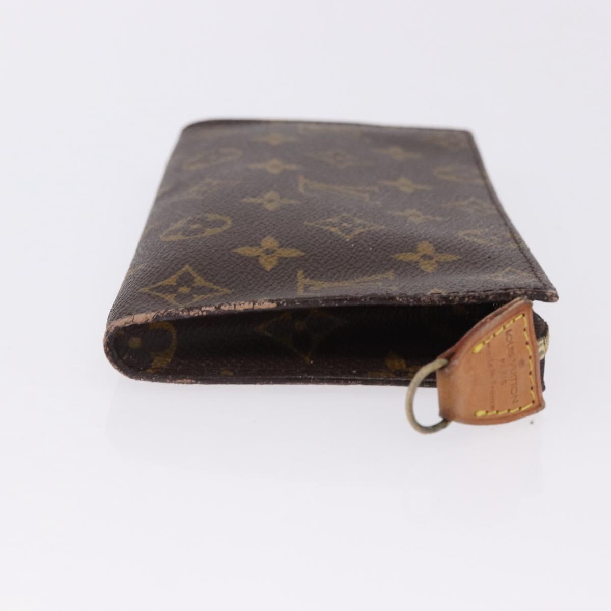 LOUIS VUITTON Monogram Bucket PM Accessory Pouch LV Auth 191968