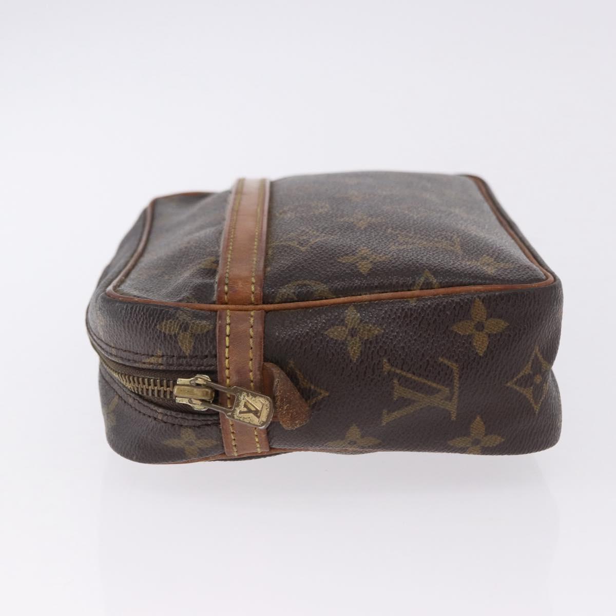 LOUIS VUITTON Monogram Compiegne 23 Clutch Bag M51847 LV Auth 191975