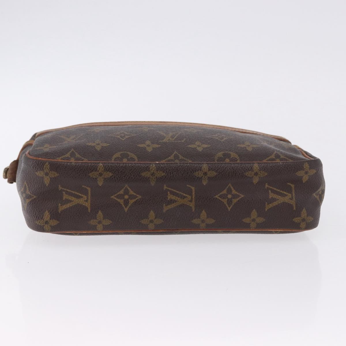 LOUIS VUITTON Monogram Compiegne 23 Clutch Bag M51847 LV Auth 191975