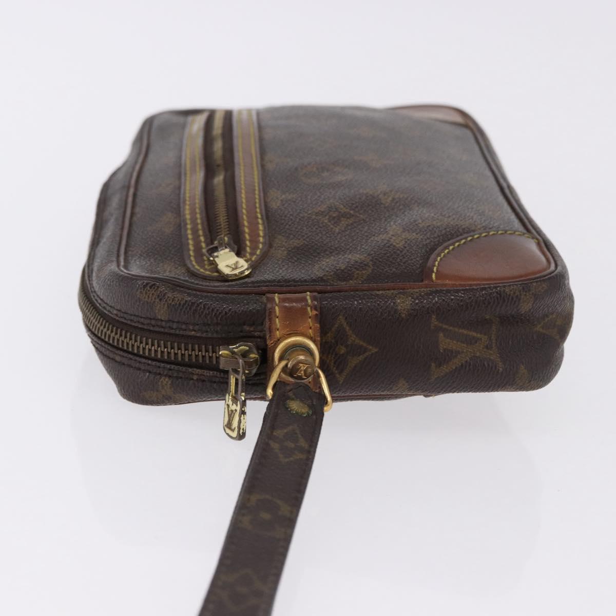 LOUIS VUITTON Monogram Marly Dragonne GM Clutch Bag M51825 LV Auth 191976