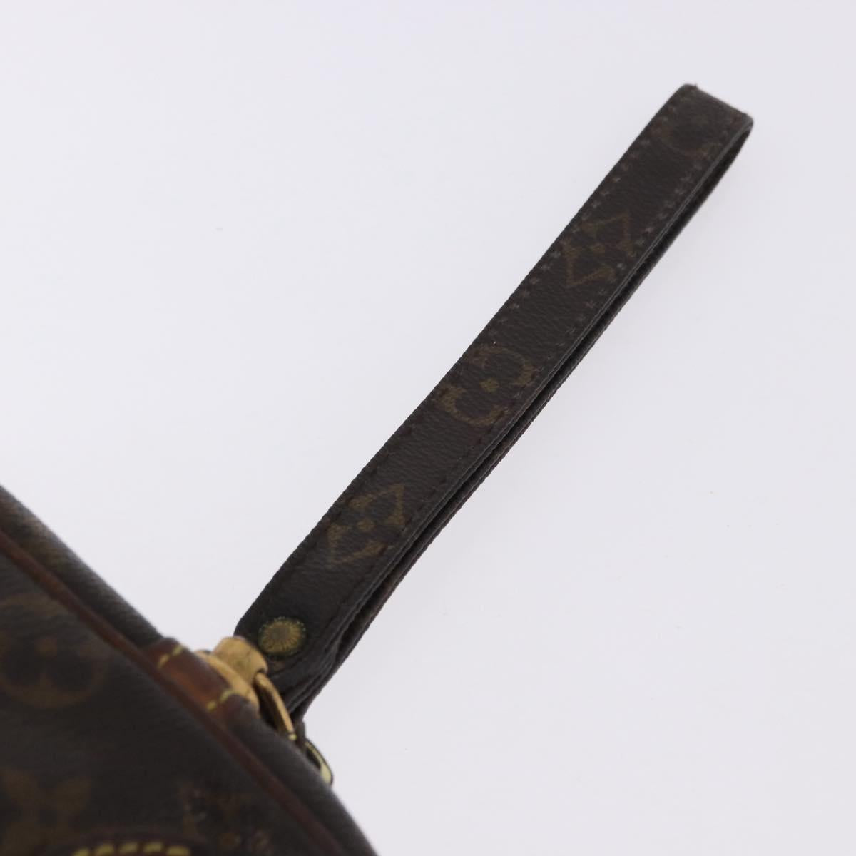LOUIS VUITTON Monogram Marly Dragonne GM Clutch Bag M51825 LV Auth 191976