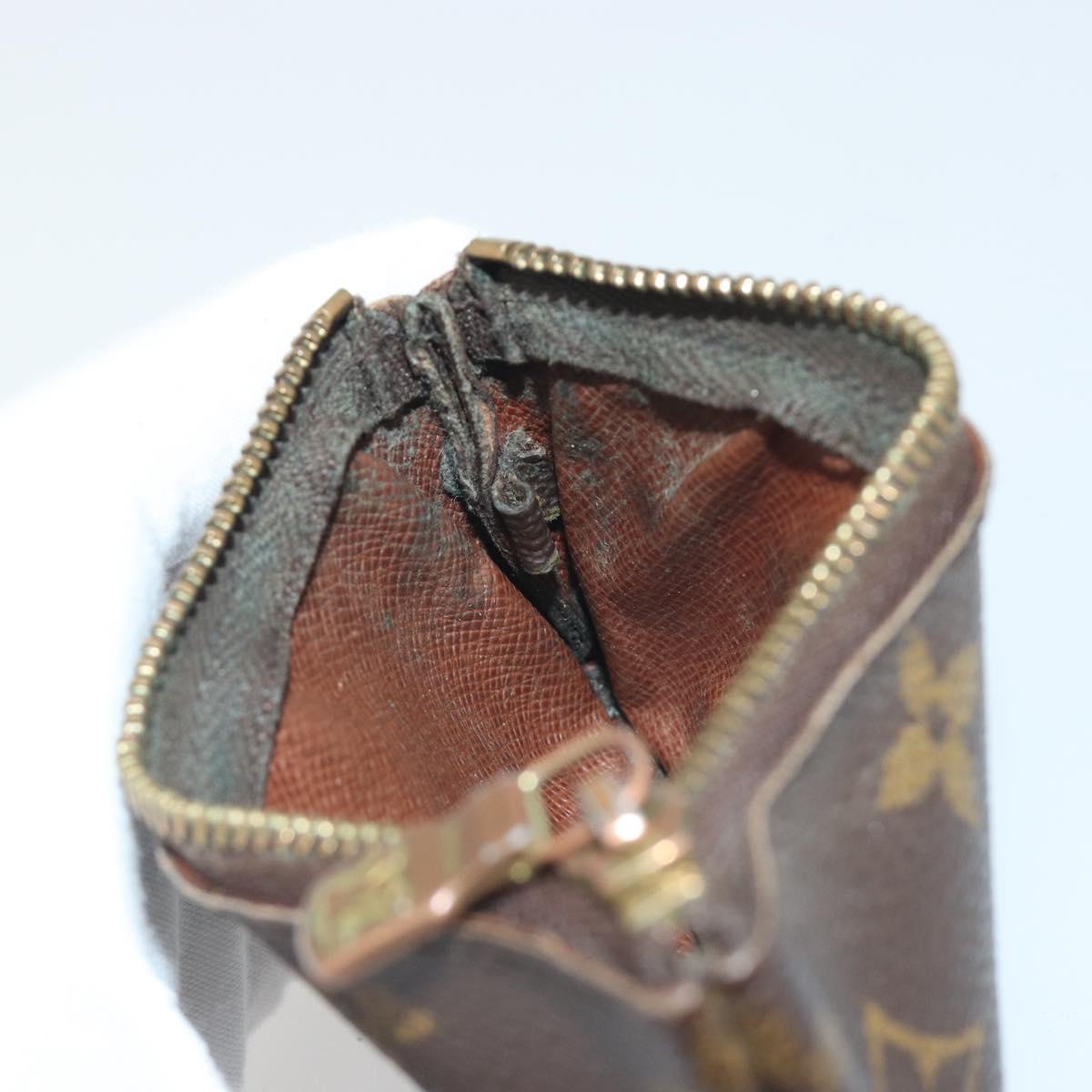 LOUIS VUITTON Monogram Pochette Cles Coin Purse M62650 LV Auth 191978