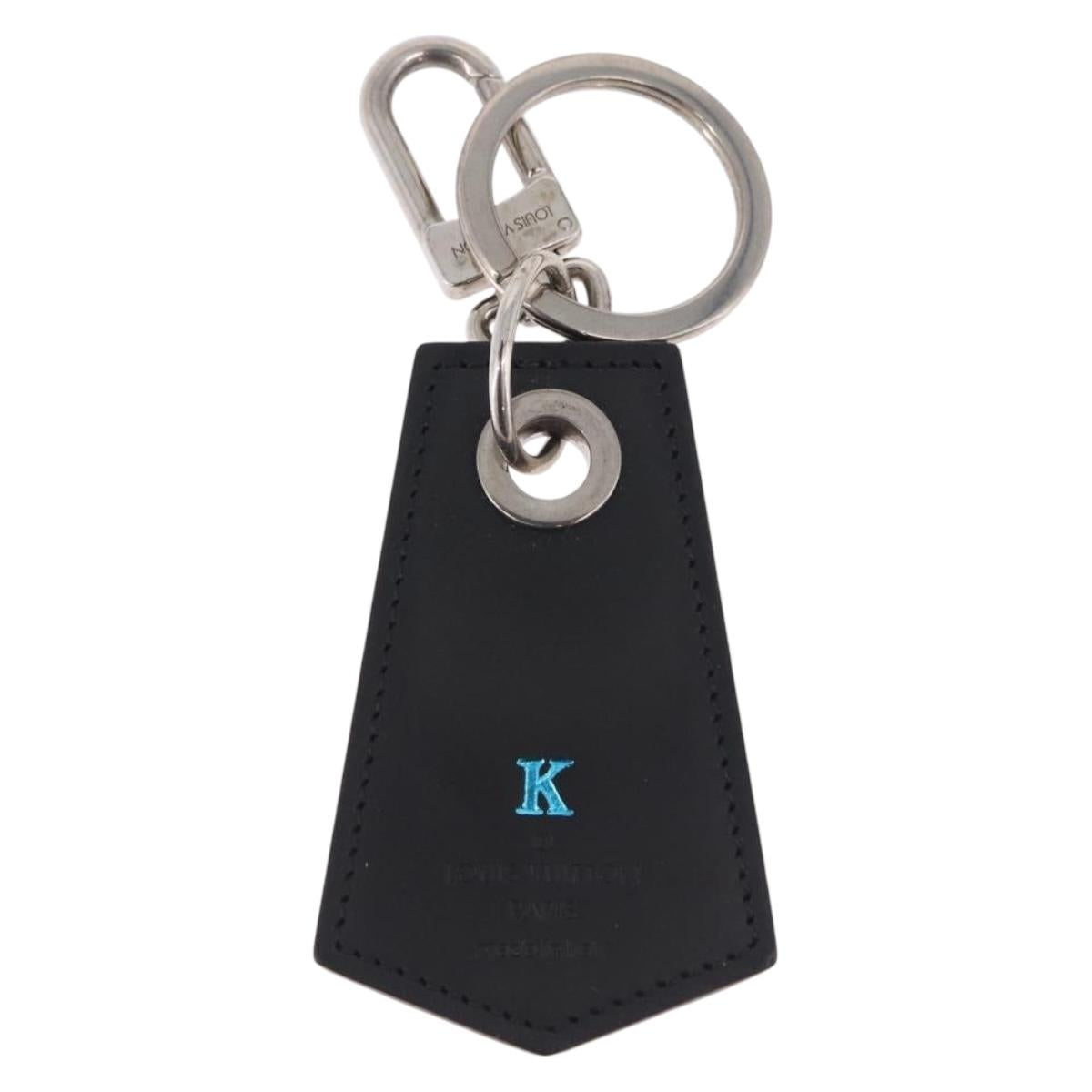 LOUIS VUITTON Eclipse Porte Cles Dragonne Key Holder MP1795 LV Auth 191984A