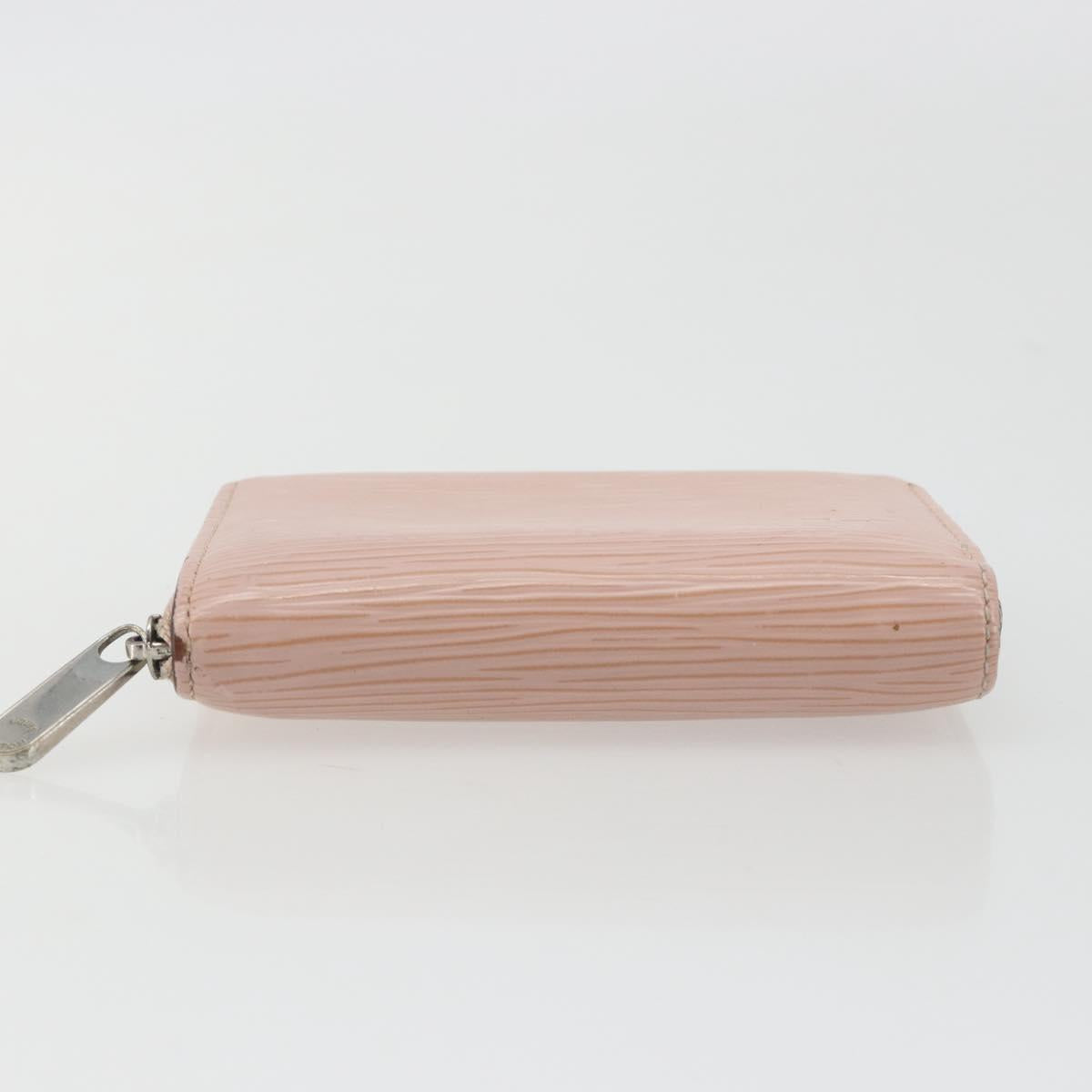 LOUIS VUITTON Epi Zippy Coin Purse Pink Rose ballerina M61206 LV Auth 191987