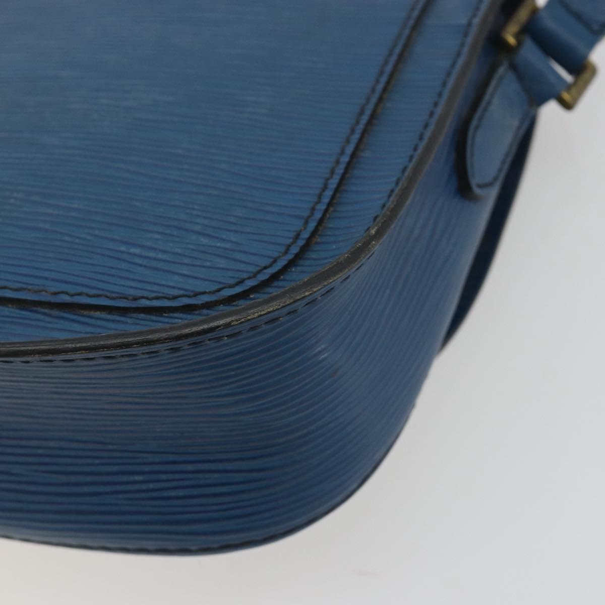 LOUIS VUITTON Epi Saint Cloud PM Shoulder Bag Blue M52195 LV Auth 191988