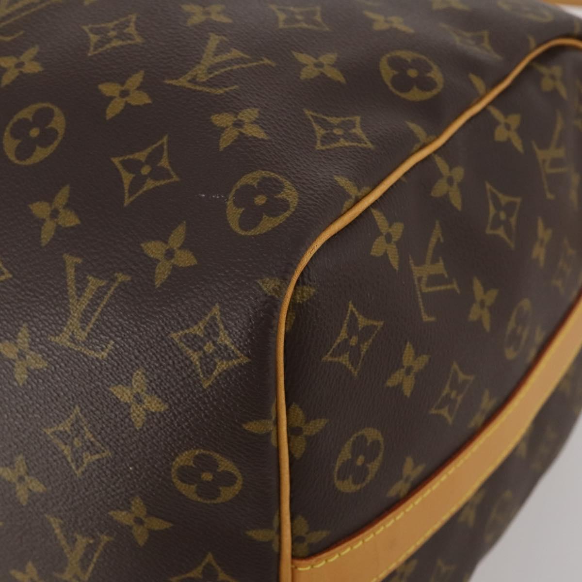 LOUIS VUITTON Monogram Keepall Bandouliere 50 Boston Bag M41416 LV Auth 191991V