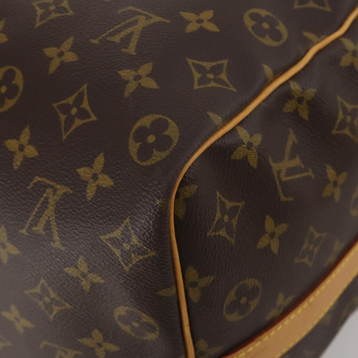 LOUIS VUITTON Monogram Keepall Bandouliere 50 Boston Bag M41416 LV Auth 191991V