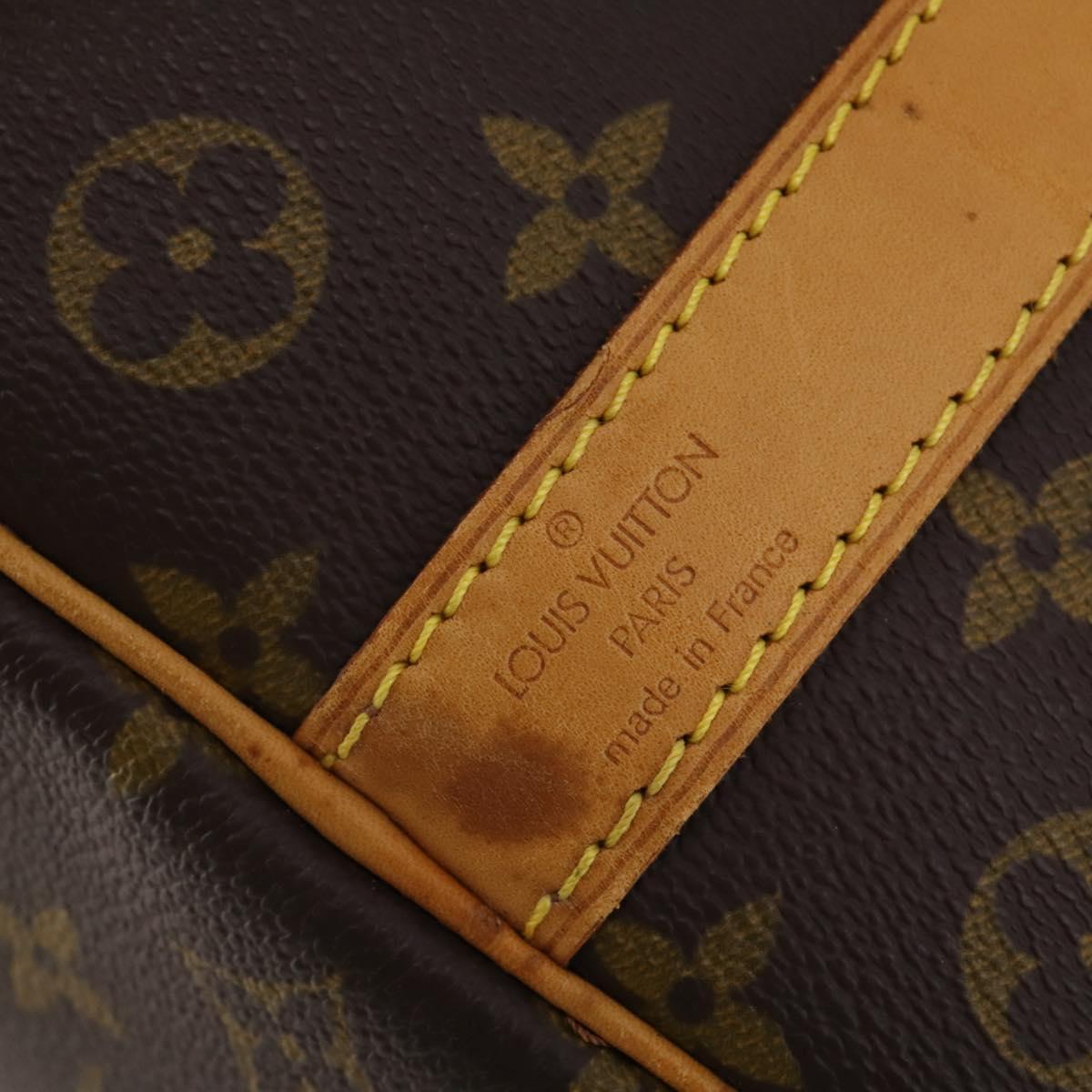 LOUIS VUITTON Monogram Keepall Bandouliere 50 Boston Bag M41416 LV Auth 191991V