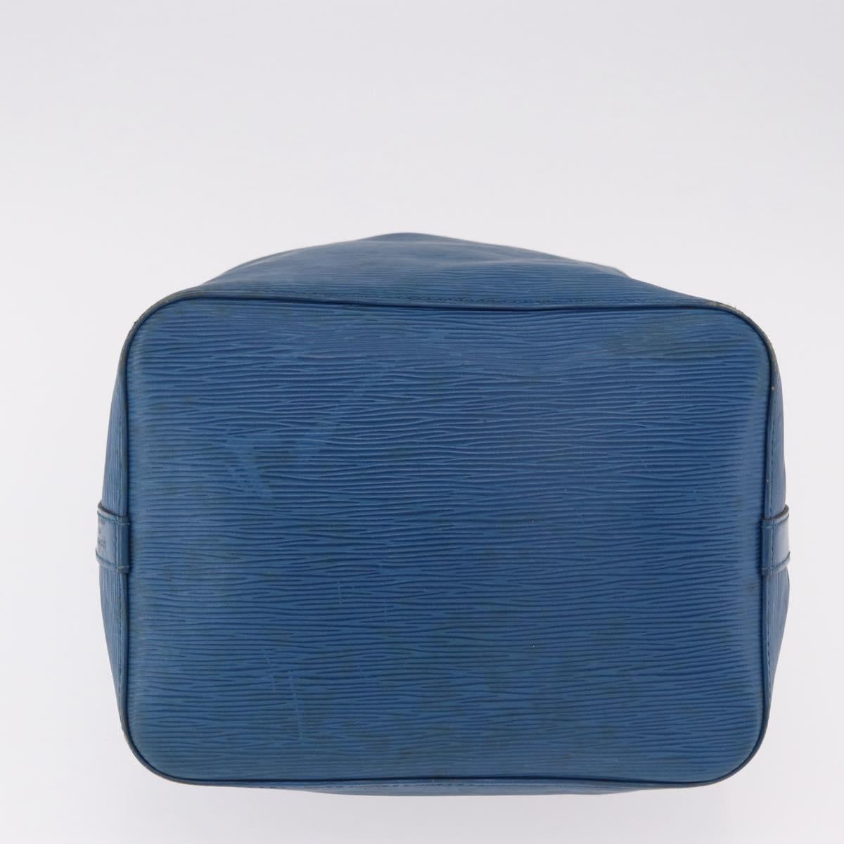 LOUIS VUITTON Epi Petit Noe Shoulder Bag Blue M44105 LV Auth 191993