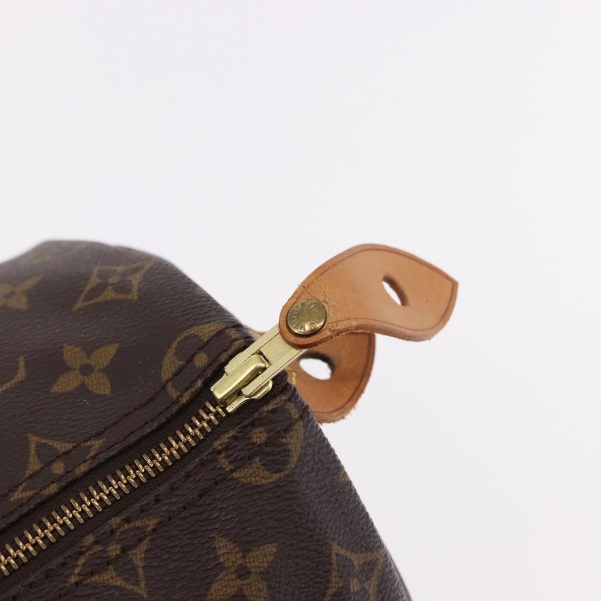 LOUIS VUITTON Monogram Speedy 35 Hand Bag M41524 LV Auth 191994A