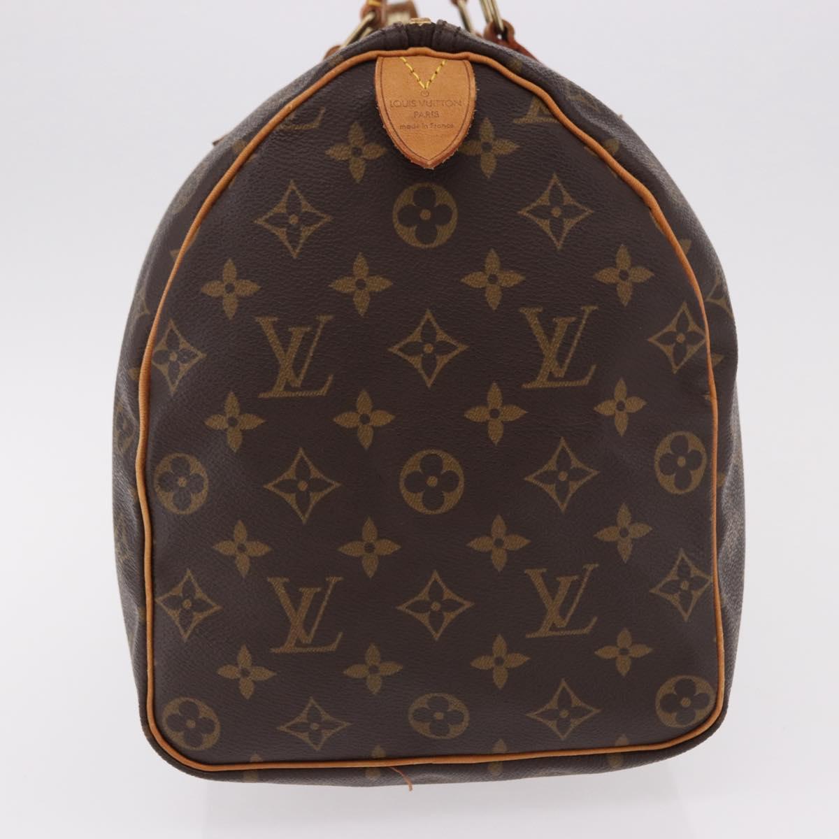 LOUIS VUITTON Monogram Speedy 35 Hand Bag M41524 LV Auth 191994A