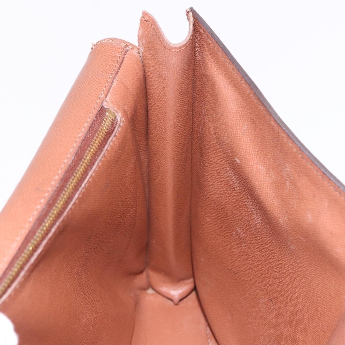 LOUIS VUITTON Monogram Porte envelope Clutch Bag M51801 LV Auth 191996