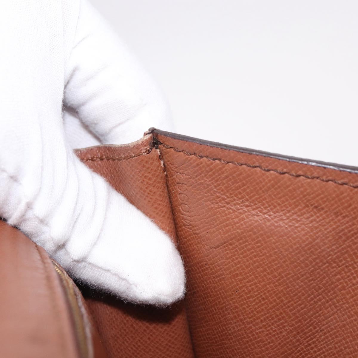 LOUIS VUITTON Monogram Porte envelope Clutch Bag M51801 LV Auth 191996