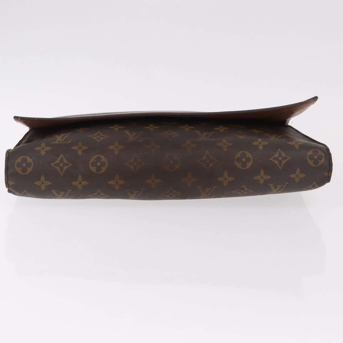 LOUIS VUITTON Monogram Porte envelope Clutch Bag M51801 LV Auth 191996