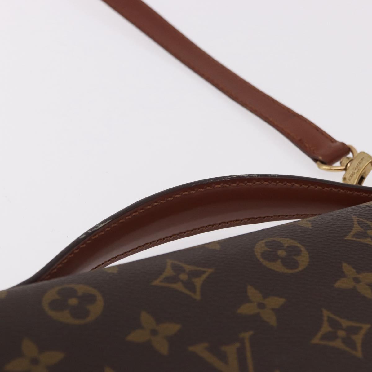 LOUIS VUITTON Monogram Porte Documents Bandouliere Bag M53338 LV Auth 191997