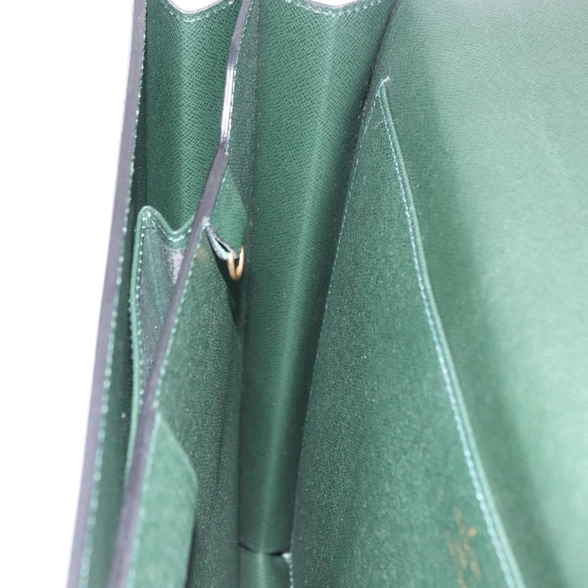 LOUIS VUITTON Taiga Serviette Moskova Business Bag Epicea M30034 LV Auth 191998