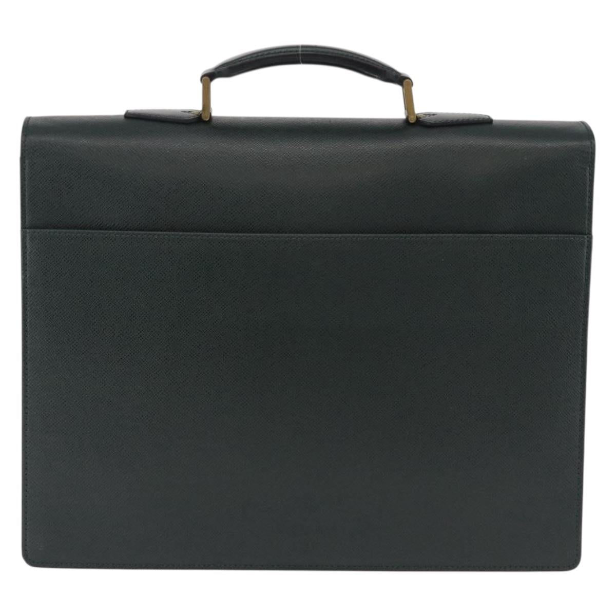 LOUIS VUITTON Taiga Serviette Moskova Business Bag Epicea M30034 LV Auth 191998