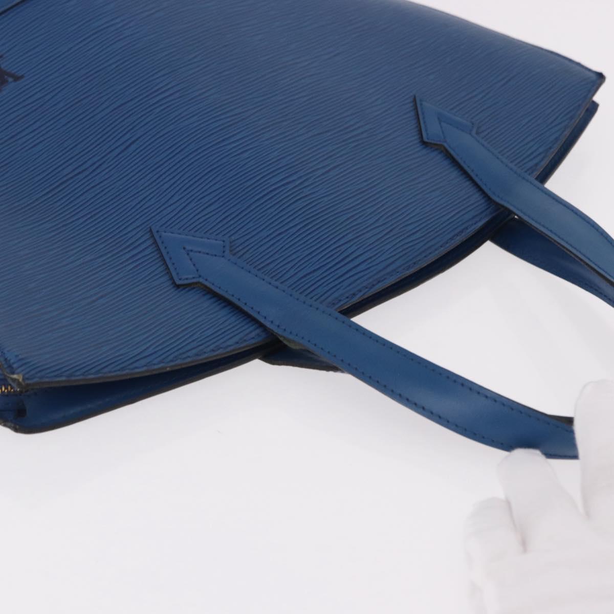 LOUIS VUITTON Epi Saint Jacques Shoulder Bag Blue M52275 LV Auth 191999