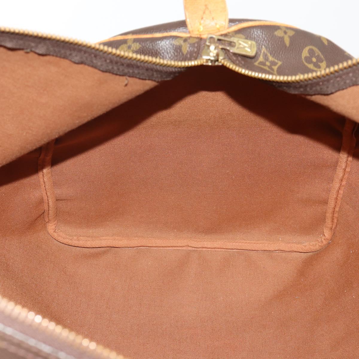 LOUIS VUITTON Monogram Keepall 60 Boston Bag M41422 LV Auth 192002