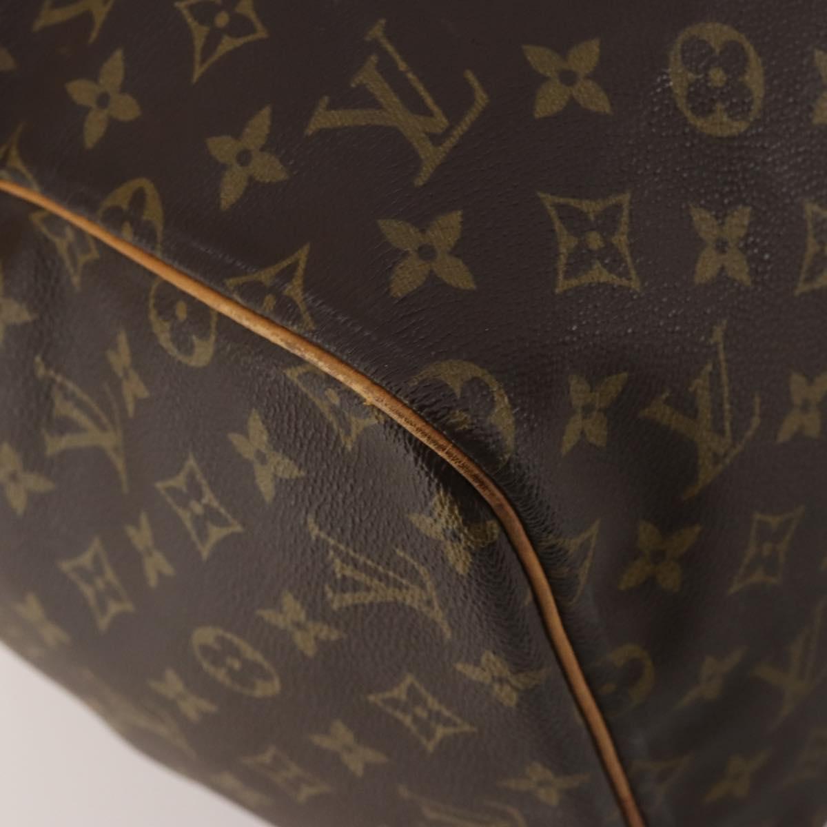 LOUIS VUITTON Monogram Sac Souple 55 Boston Bag M41622 LV Auth 192003