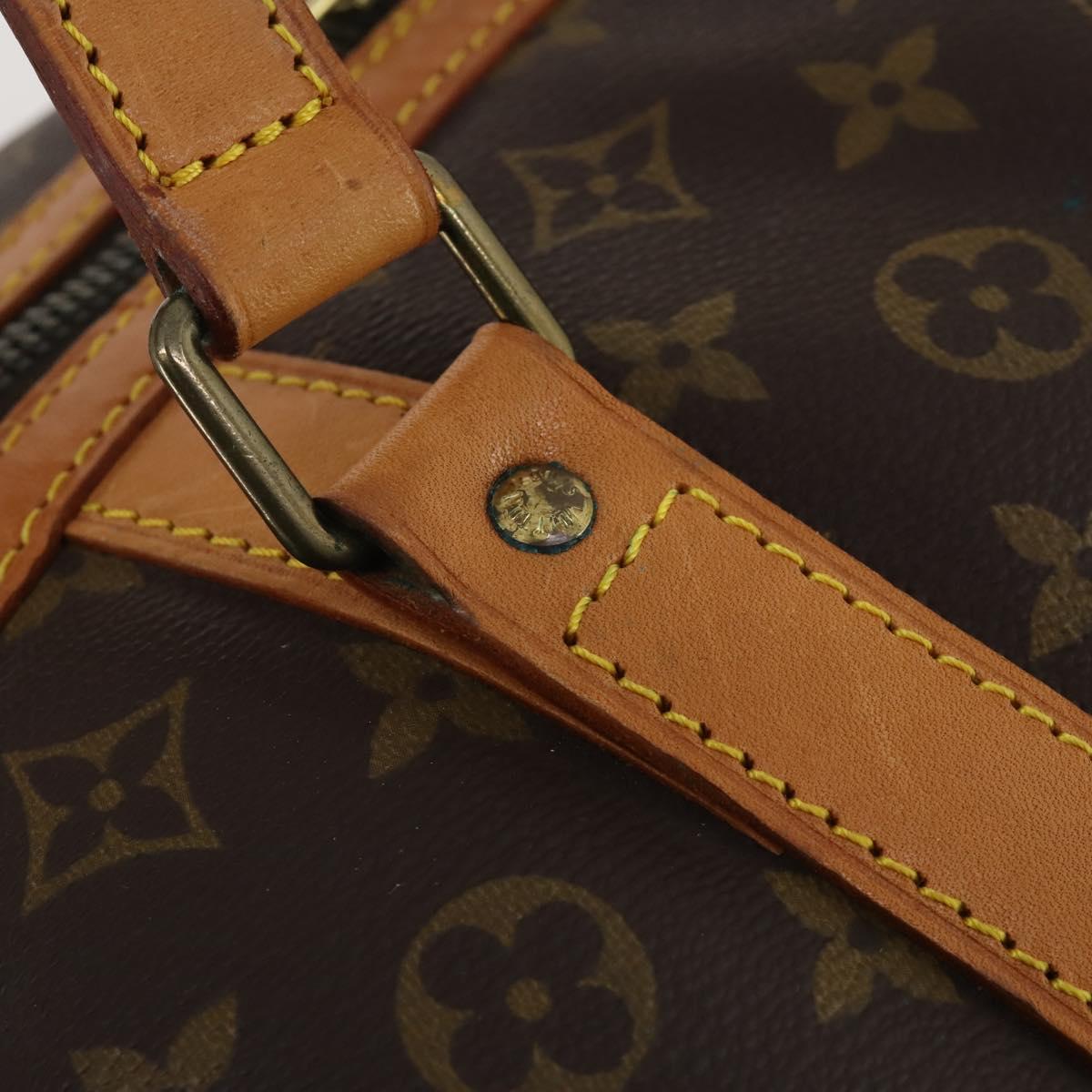 LOUIS VUITTON Monogram Sac Souple 55 Boston Bag M41622 LV Auth 192003