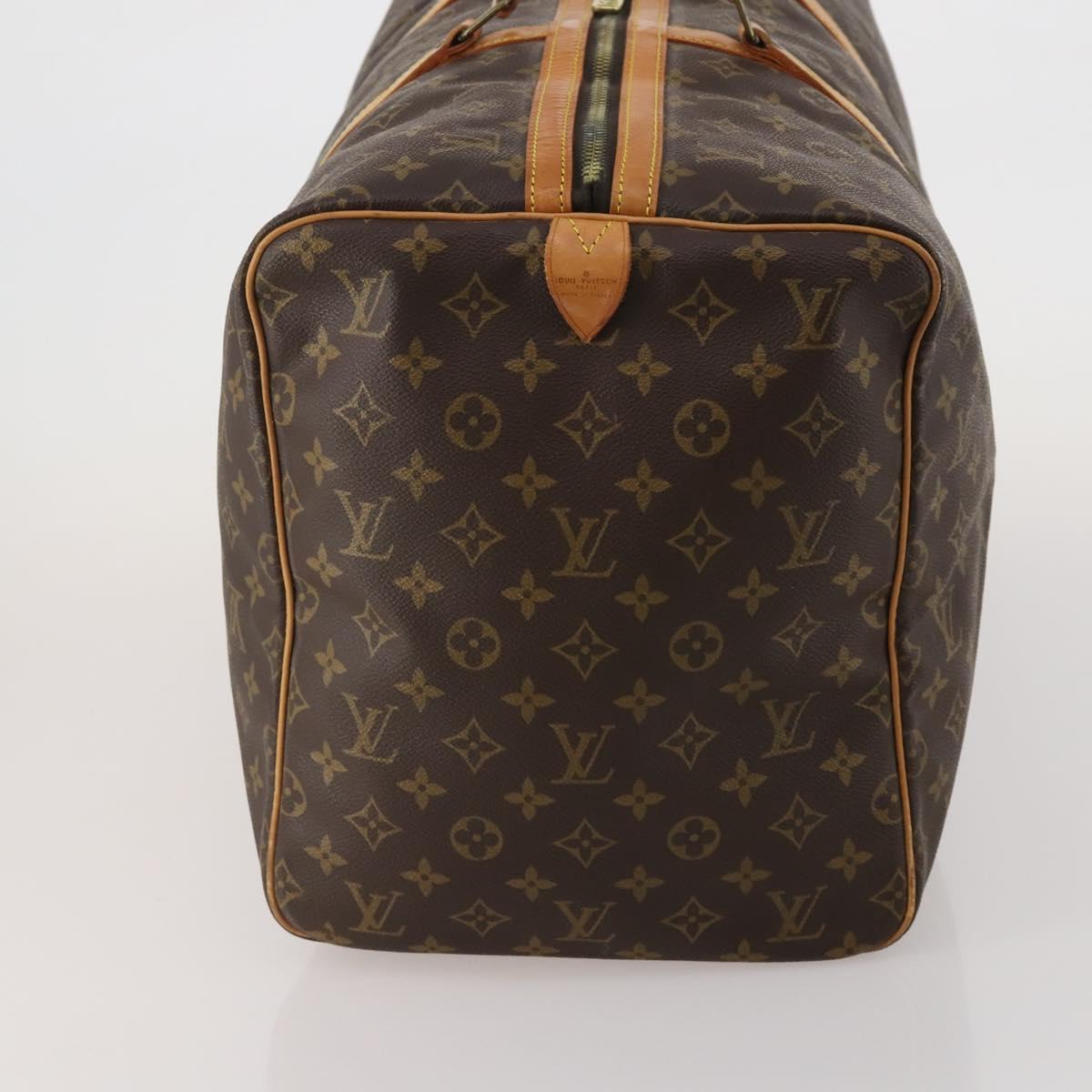 LOUIS VUITTON Monogram Sac Souple 55 Boston Bag M41622 LV Auth 192003