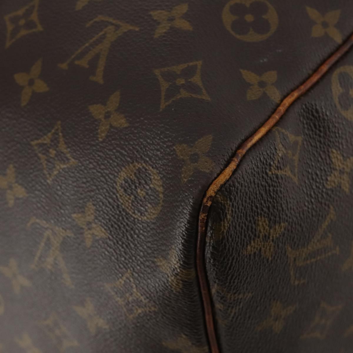 LOUIS VUITTON Monogram Keepall 60 Boston Bag M41422 LV Auth 192005