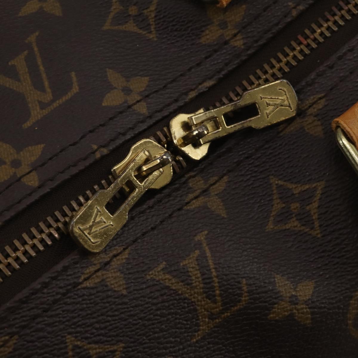 LOUIS VUITTON Monogram Keepall 60 Boston Bag M41422 LV Auth 192005