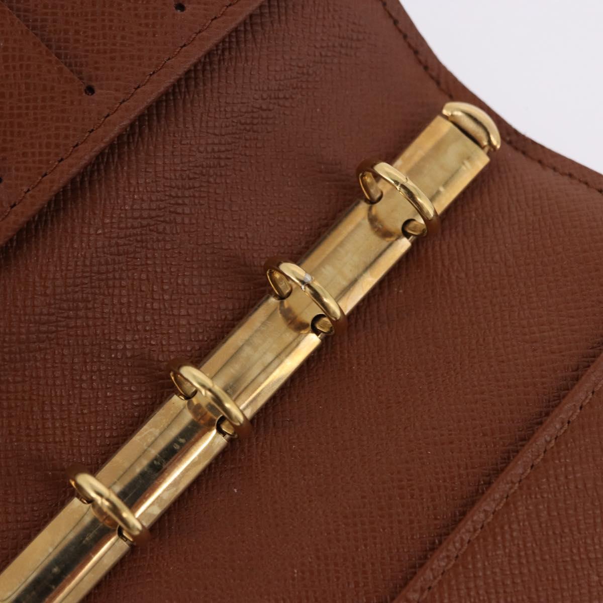 LOUIS VUITTON Monogram Agenda PM Day Planner Cover R20005 LV Auth 192007