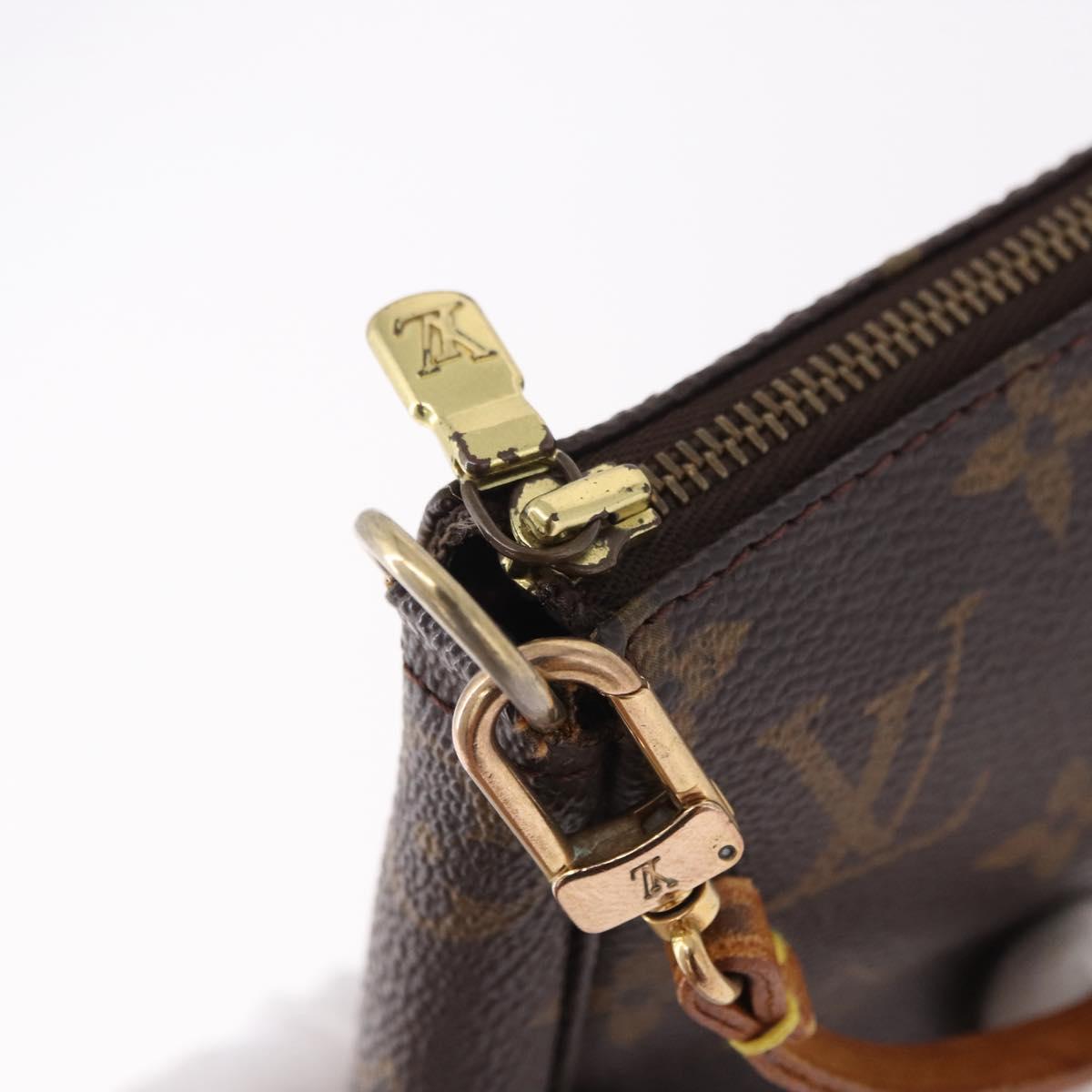 LOUIS VUITTON Monogram Pochette Accessoires Pouch M51980 LV Auth 192008