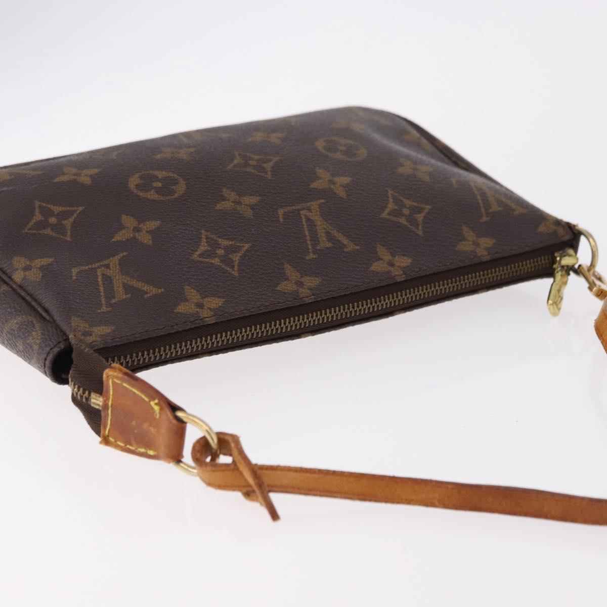 LOUIS VUITTON Monogram Pochette Accessoires Pouch M51980 LV Auth 192008