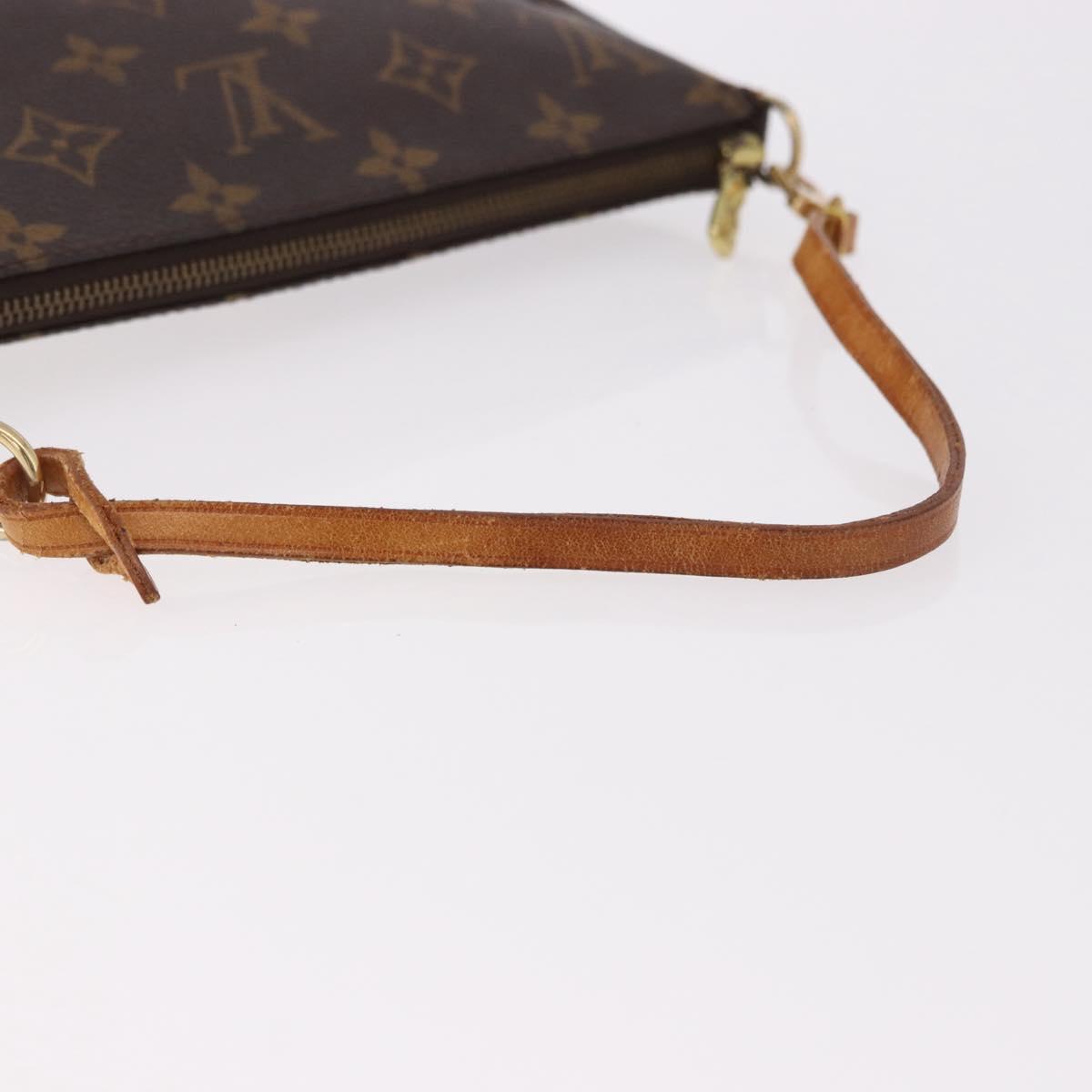 LOUIS VUITTON Monogram Pochette Accessoires Pouch M51980 LV Auth 192008
