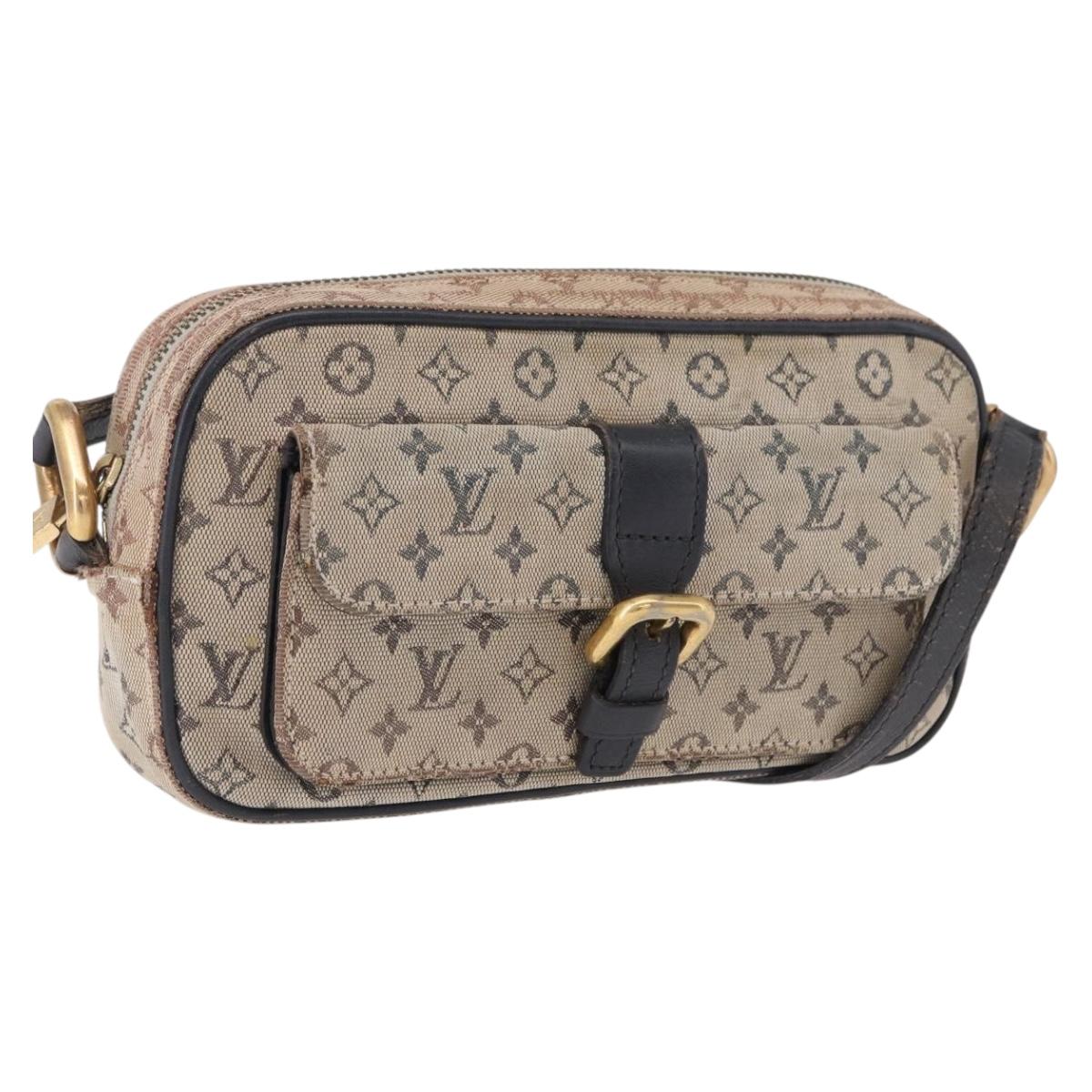 LOUIS VUITTON Monogram Mini Juliet MM Shoulder Bag Blue M92004 LV Auth 192010