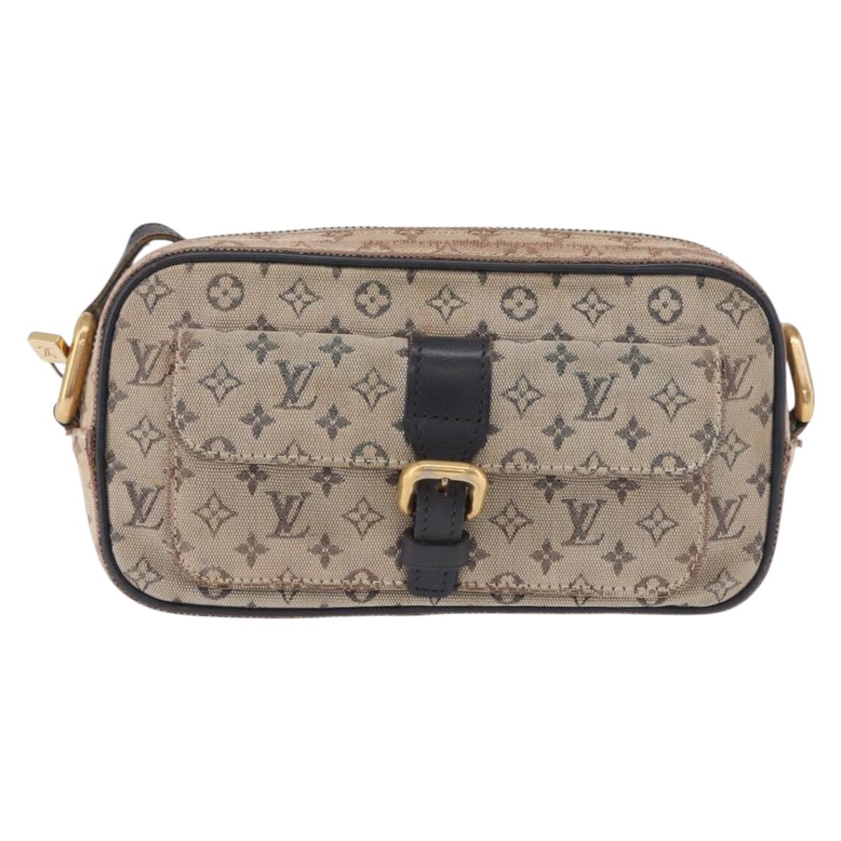 LOUIS VUITTON Monogram Mini Juliet MM Shoulder Bag Blue M92004 LV Auth 192010