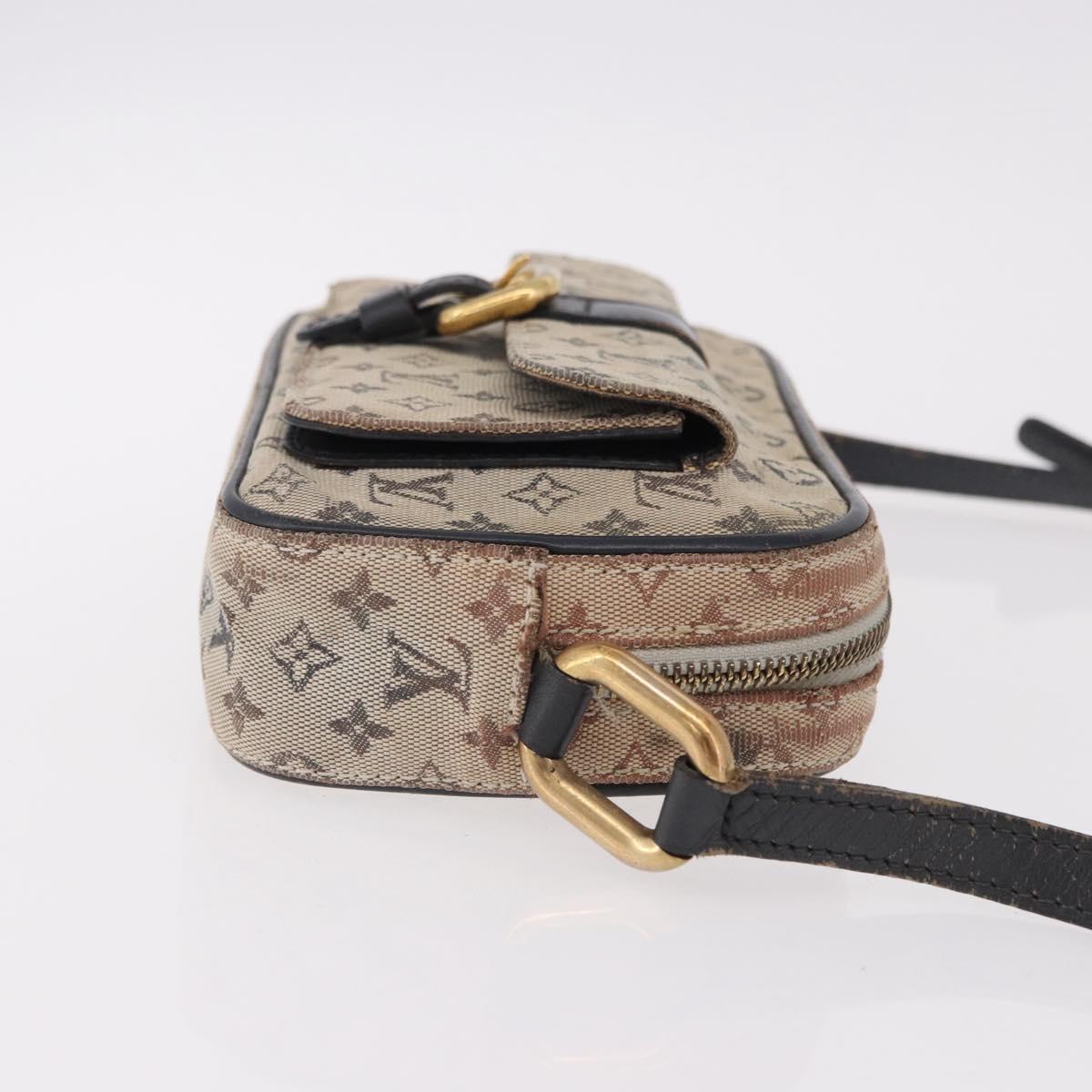 LOUIS VUITTON Monogram Mini Juliet MM Shoulder Bag Blue M92004 LV Auth 192010
