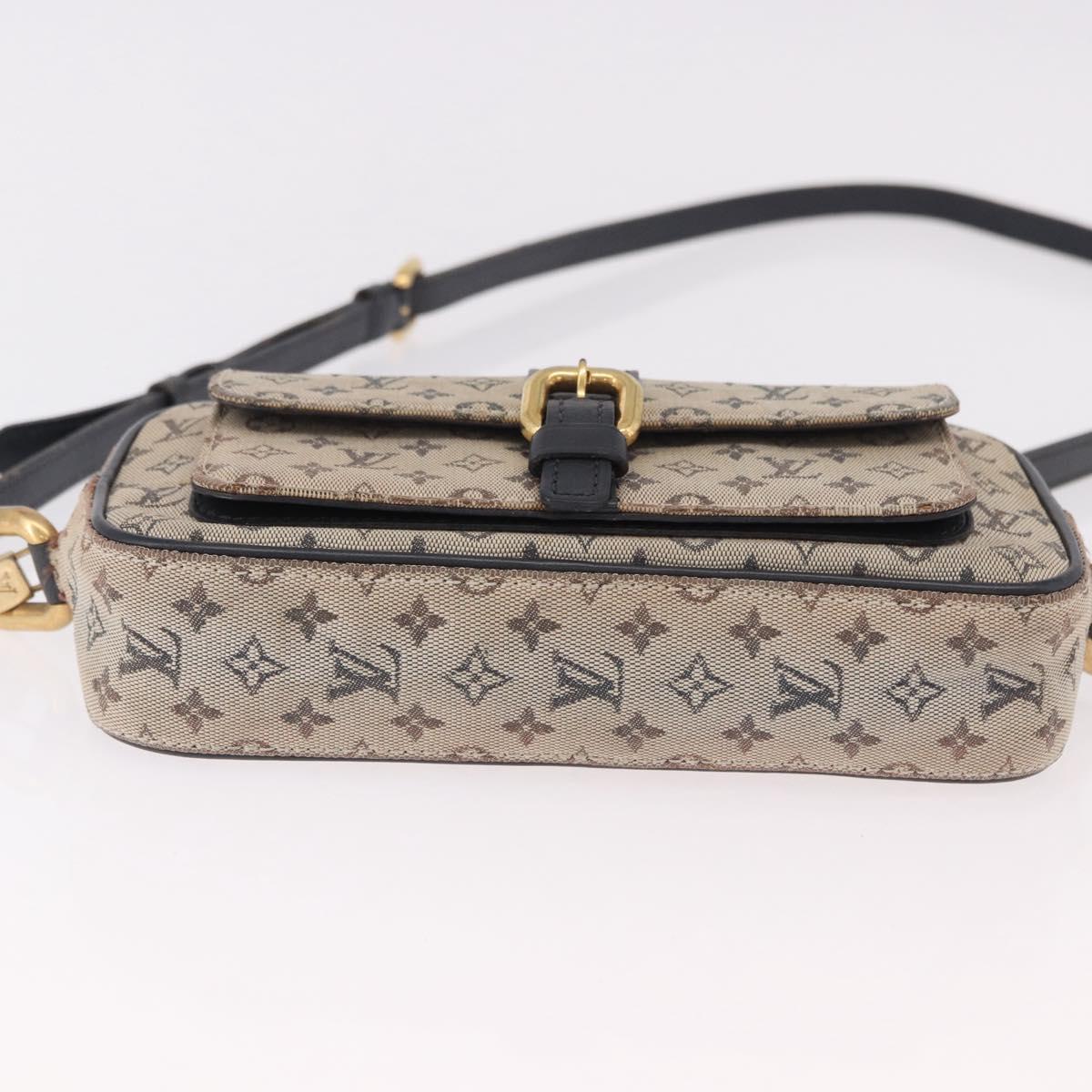 LOUIS VUITTON Monogram Mini Juliet MM Shoulder Bag Blue M92004 LV Auth 192010