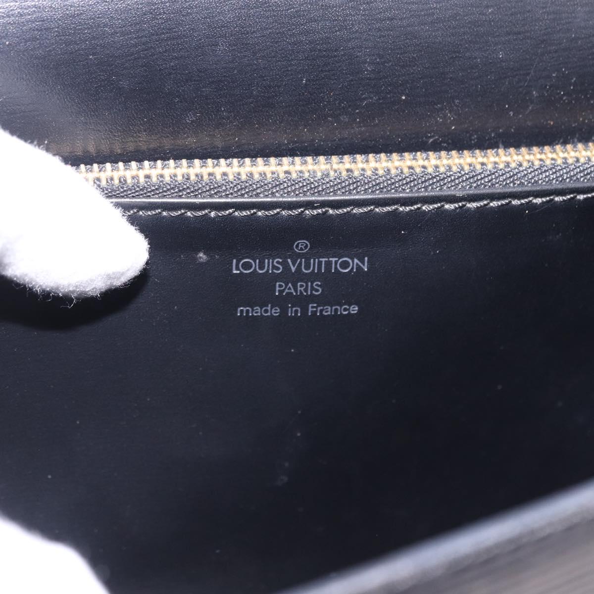 LOUIS VUITTON Epi Malesherbes Hand Bag Black M52372 LV Auth 192011