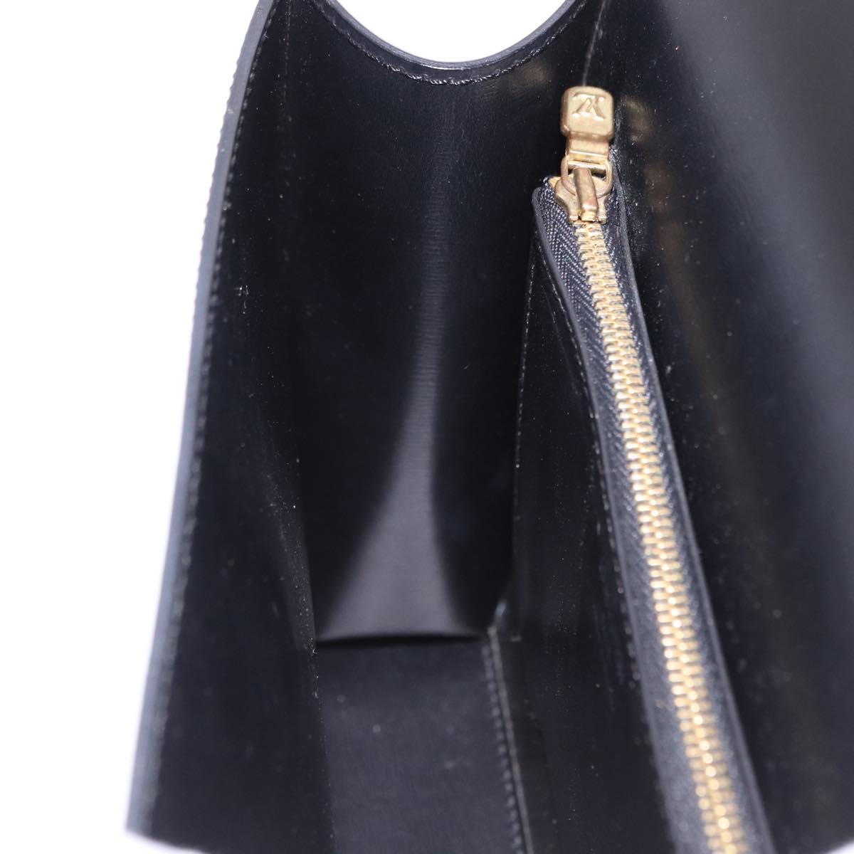 LOUIS VUITTON Epi Malesherbes Hand Bag Black M52372 LV Auth 192011