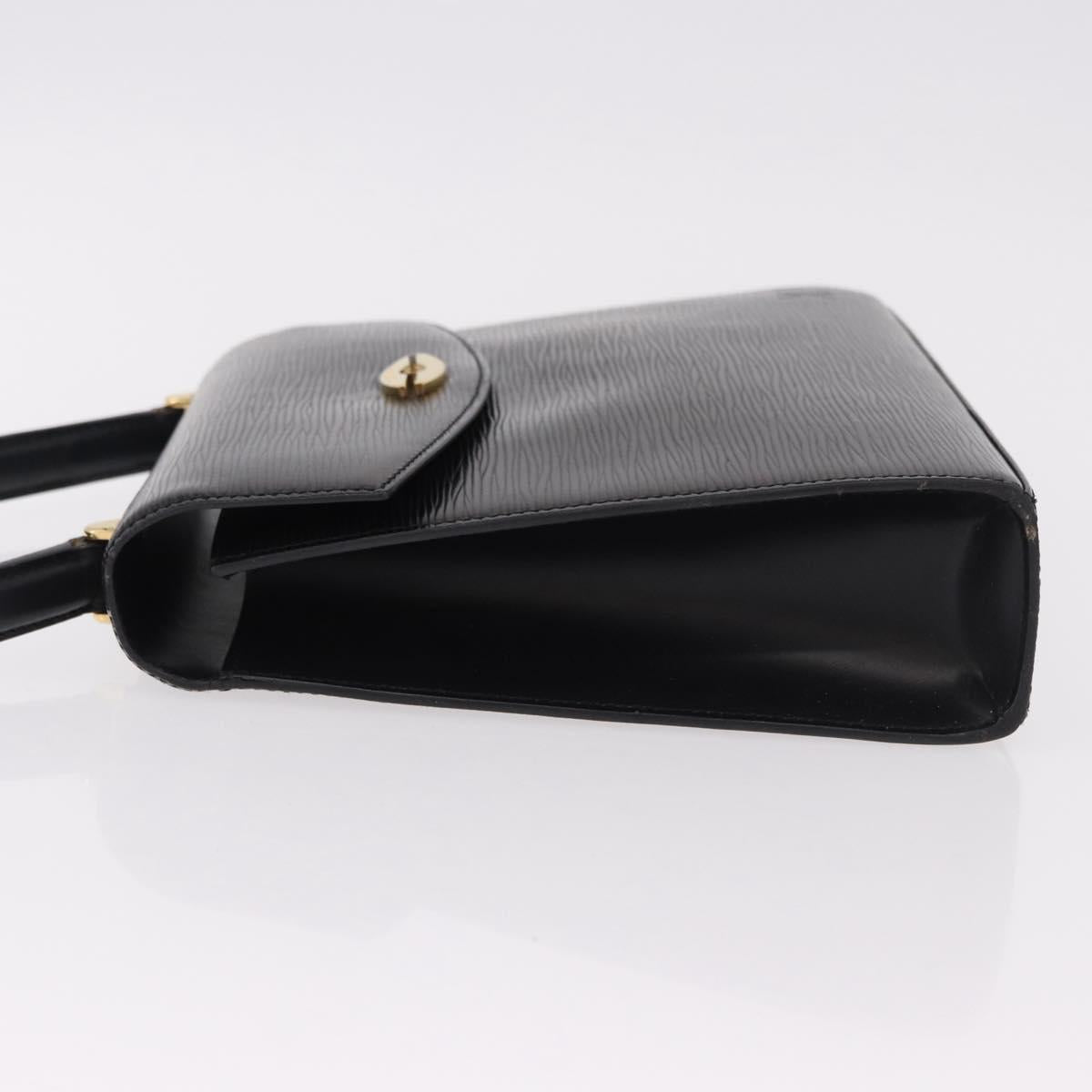 LOUIS VUITTON Epi Malesherbes Hand Bag Black M52372 LV Auth 192011