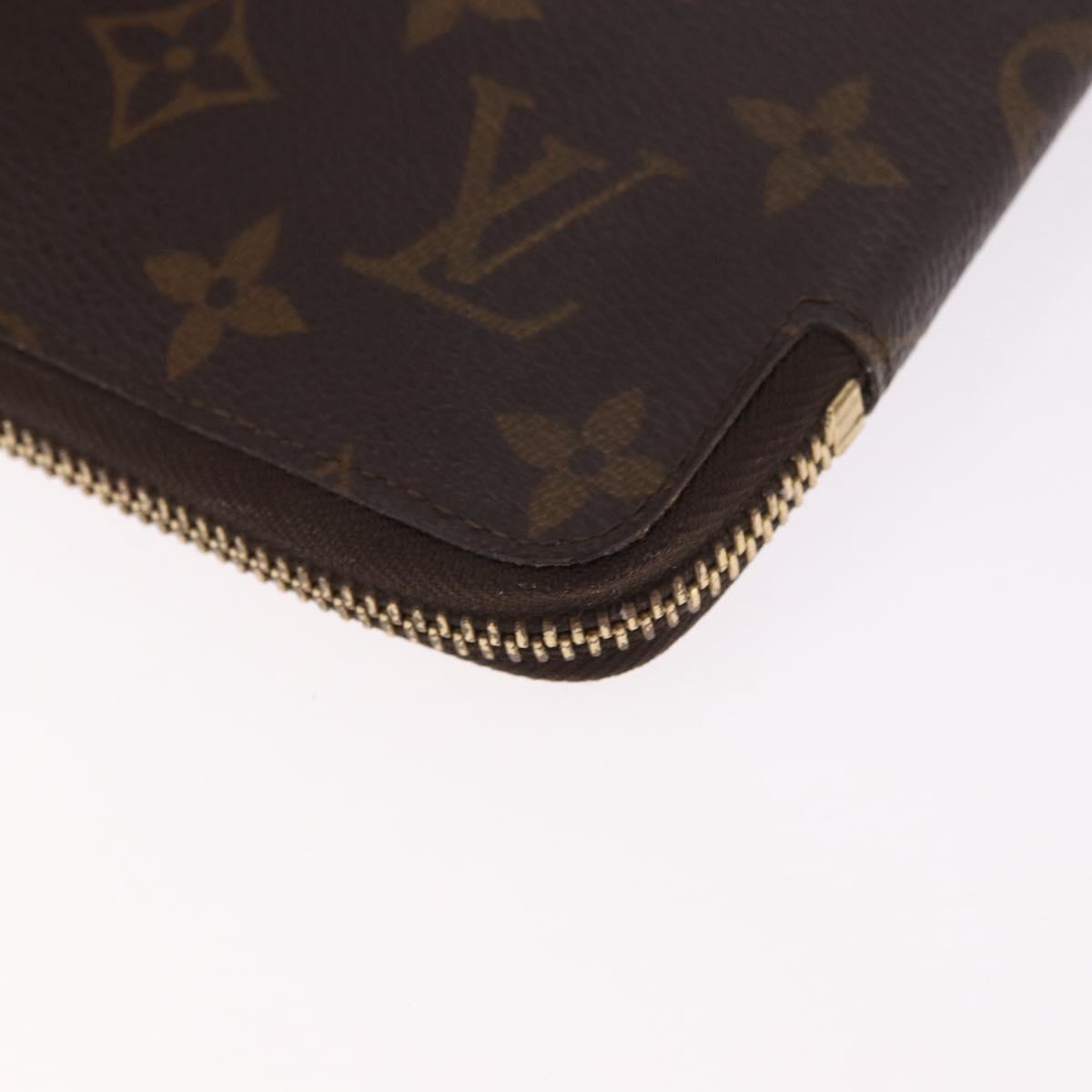 LOUIS VUITTON Monogram Organizer De Voyage Travel Case M60119 LV Auth 192013