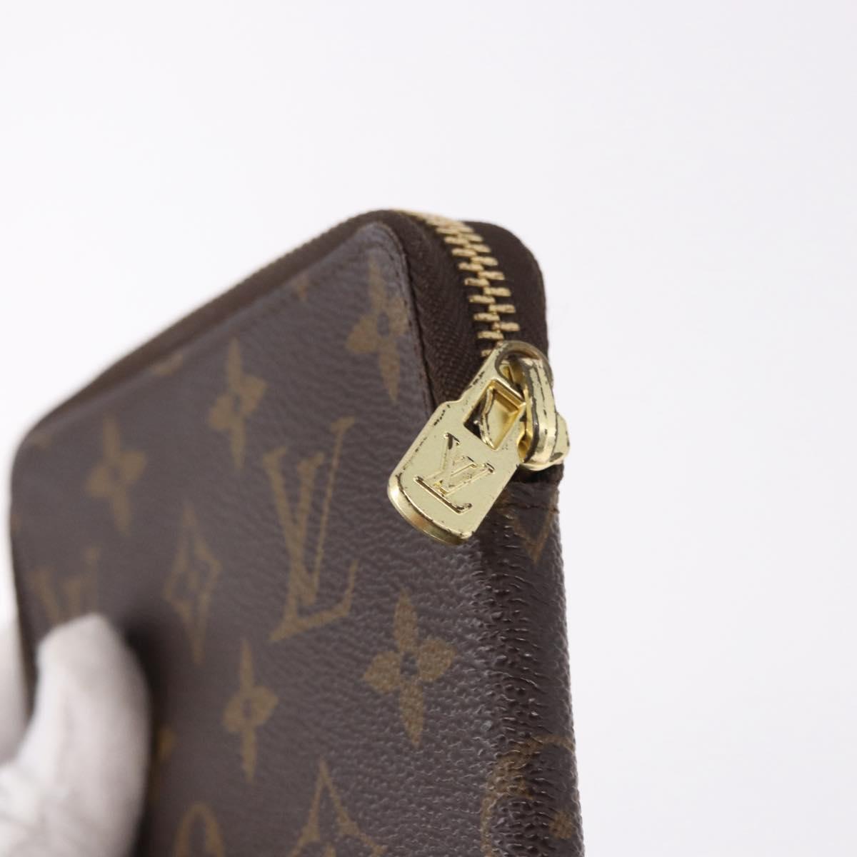 LOUIS VUITTON Monogram Organizer De Voyage Travel Case M60119 LV Auth 192013